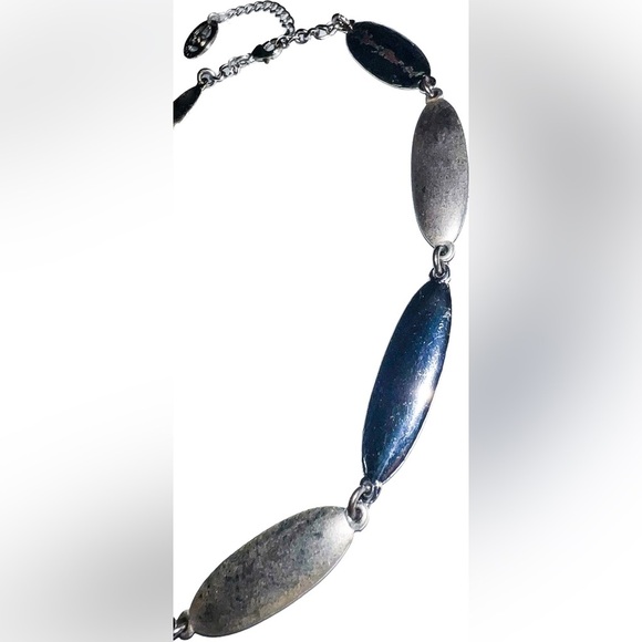 Trifari Silver-tone Fashion statement Necklace  15-18” - Picture 8 of 10